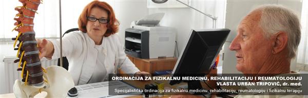 Ordinacija za fizikalnu medicinu, rehabilitaciju i reumatologiju vlasta urban tripović, dr. med. 4
