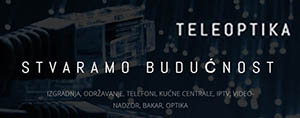 TELEOPTIKA d.o.o. izgradnja i održavanje telekomunikacijskih mreža cover