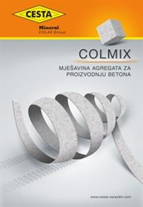 COLAS MINERAL d.o.o. COLMIX-A MIXTURE OF AGGREGATES FOR CONCRETE PRODUCTION
