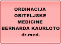 ORDINACIJA OBITELJSKE MEDICINE BERNARDA KAURLOTO, dr.med. logo
