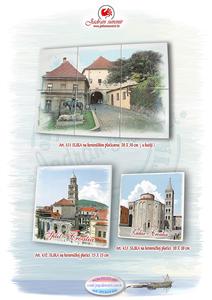 JADRAN SUVENIR, VL. VEDRAN ĆIKOVIĆ - Dekoracija i izrada izvornih domaćih suvenira PICTURES ON CERAMIC TILES