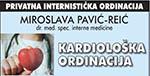 PRIVATNA INTERNISTIČKA ORDINACIJA MIROSLAVA PAVIĆ REIĆ, dr.med.spec.interne medicine, subspecijalist kardiologije logo