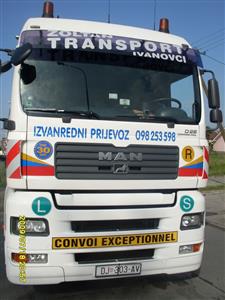 ZOLTAN TRANSPORT obrt za prijevoz, trgovinu i usluge, vl. Zoltan Čeke ROAD TRANSPORT OF CARGO