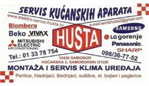 ELEKTRO SERVIS HUSTA, VL. NIKOLA HUSTA - SERVIS KUĆANSKIH APARATA I KLIMA UREĐAJA SERVICE OF HOUSEHOLD APPLIANCES