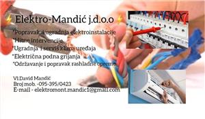 Elektro-Mandić j.d.o.o.  WIRING SERVICE