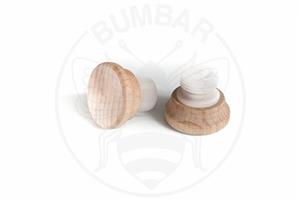 BUMBAR d.o.o. staklena ambalaža WOODEN STOPPERS WITH PLASTIC